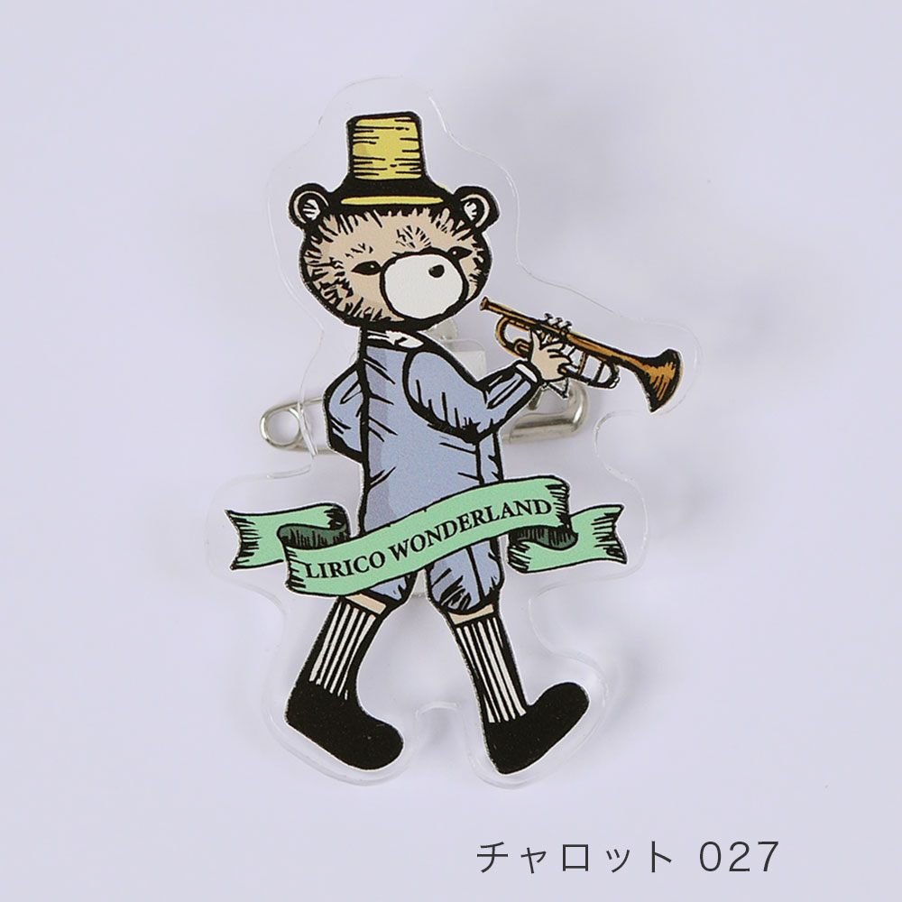 アクリルバッジ（クリップ付き） CHALOT チャロット 027 ポスト便送料300円