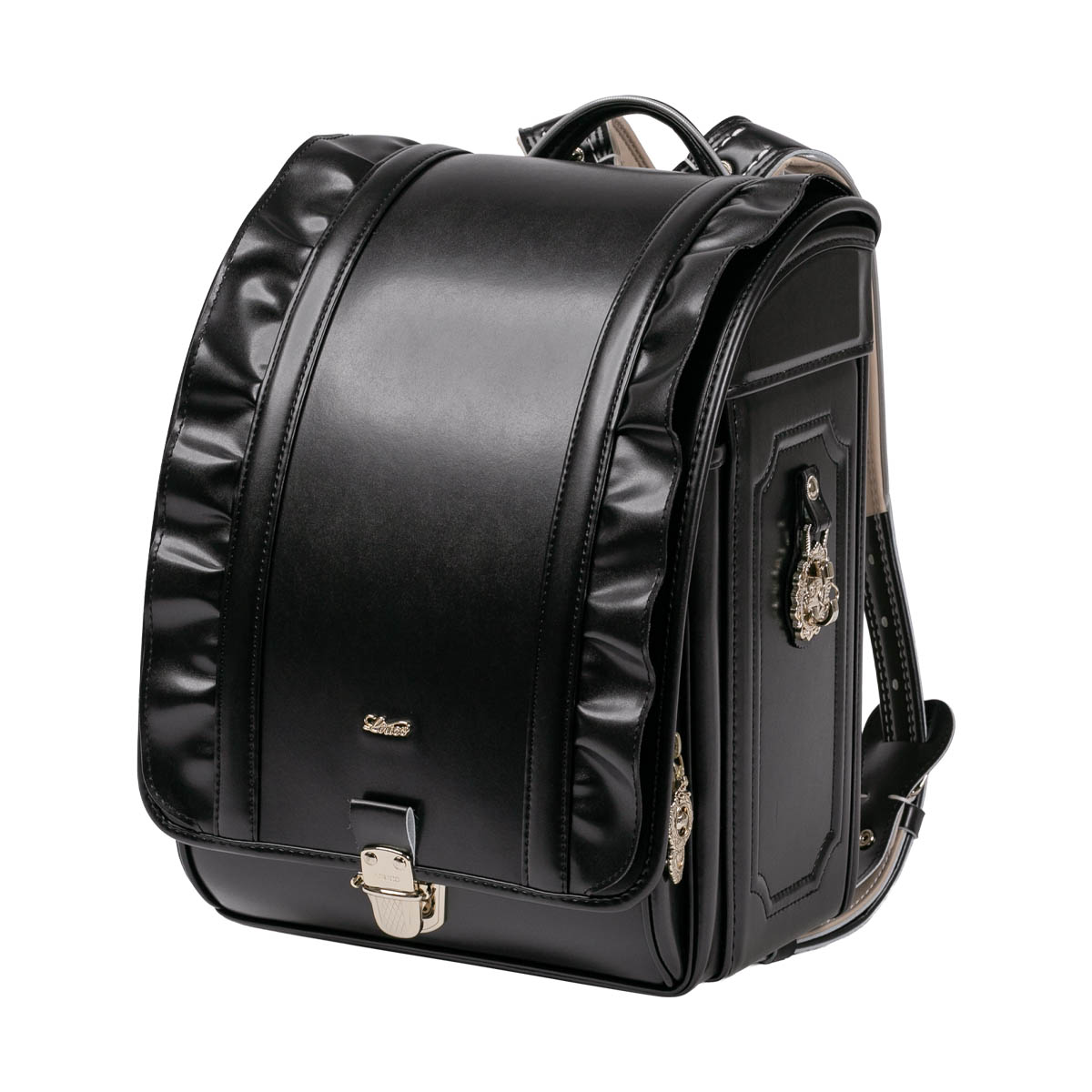 フェアリーフリル ランドセル 2027年モデル 半かぶせタイプ デイジーブラック