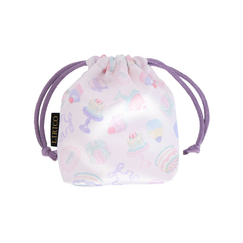 巾着ポーチ 小 マチ付き Melty メルティー