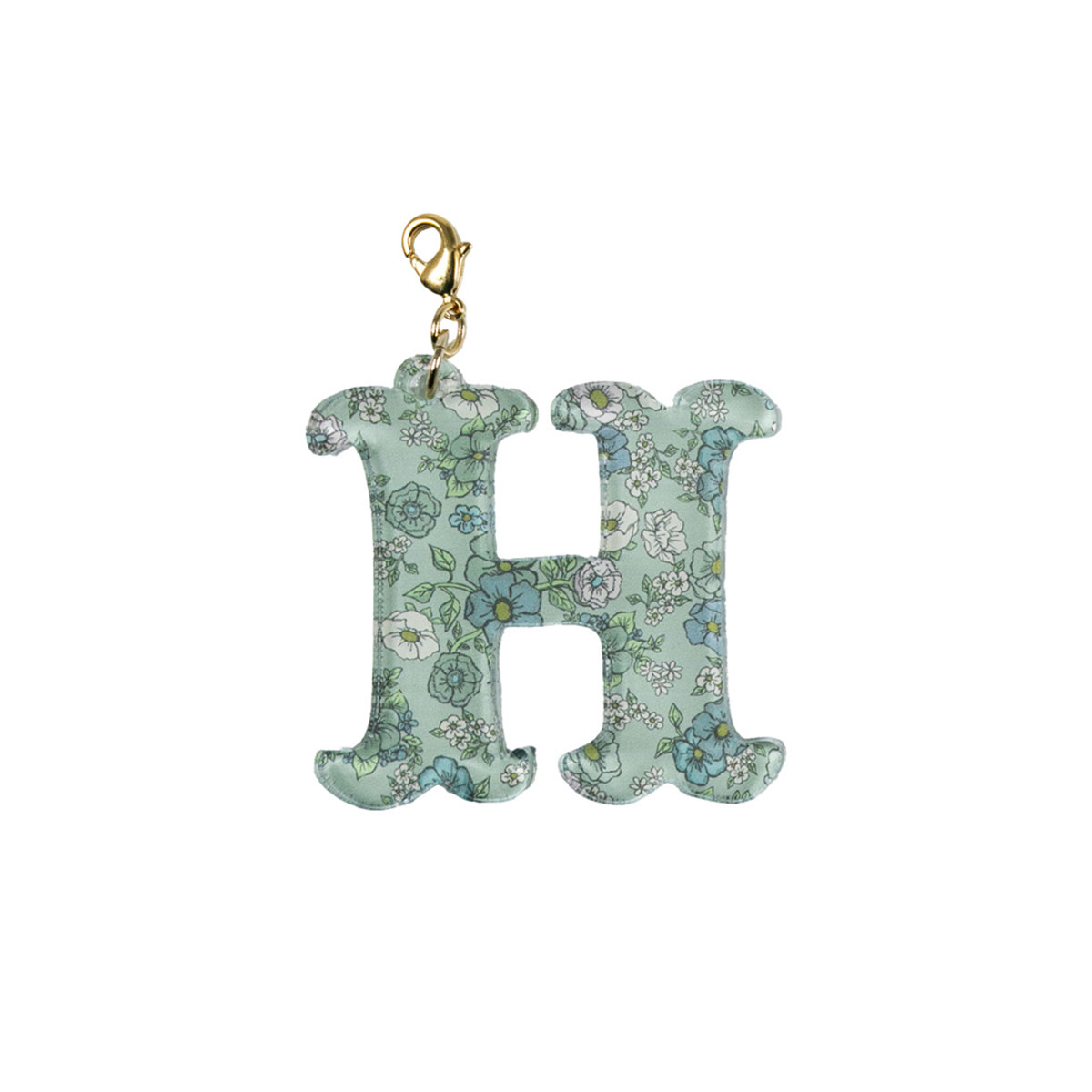 【予約：3月上旬以降発送】シェリーローブ アクリルチャーム アルファベット H ポスト便送料300円