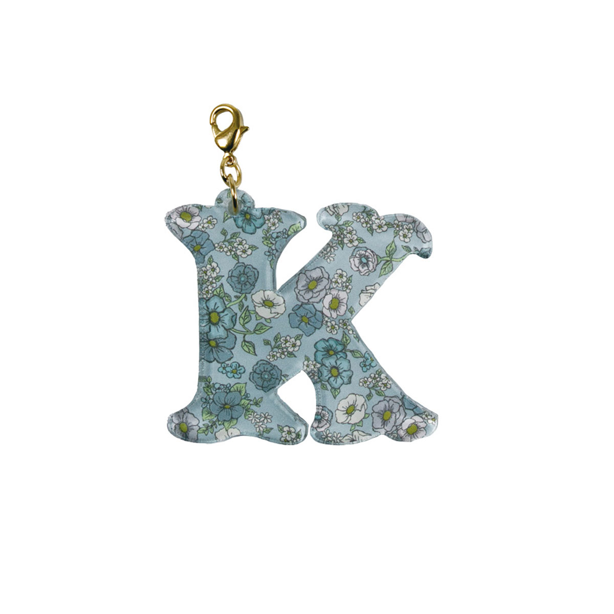 【予約：3月上旬以降発送】シェリーローブ アクリルチャーム アルファベット K ポスト便送料300円