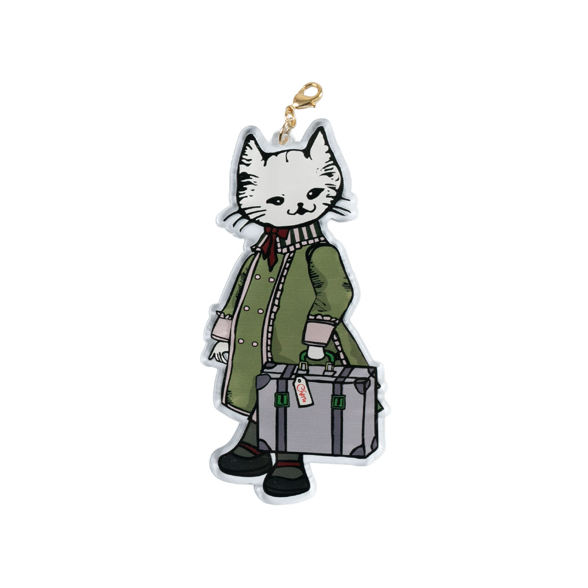 【予約：3月上旬以降発送】シェリーローブ アクリルチャーム シェリーさん グリーン ポスト便送料300円