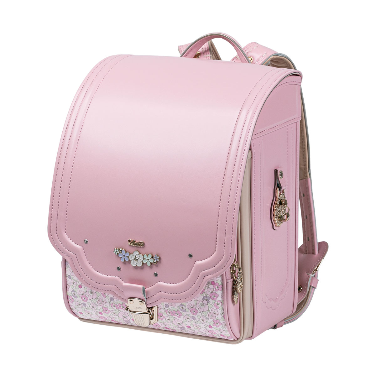 ロメリア ランドセル 2027年モデル 半かぶせタイプ ピンクタンドル