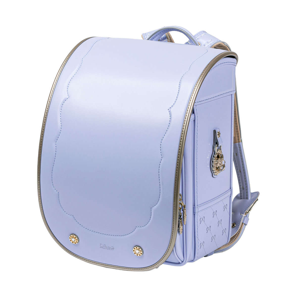ランドセル ピルエット フロスティブルー リリコ ビジューの煌めきで愛らしさの中にも凛とした美しさが光る女の子ランドセル