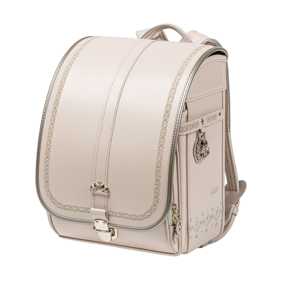 ランドセル ジュエル ムーンストーン 半かぶせタイプ リリコ オーロラスパンコールを贅沢にあしらった女の子ランドセル