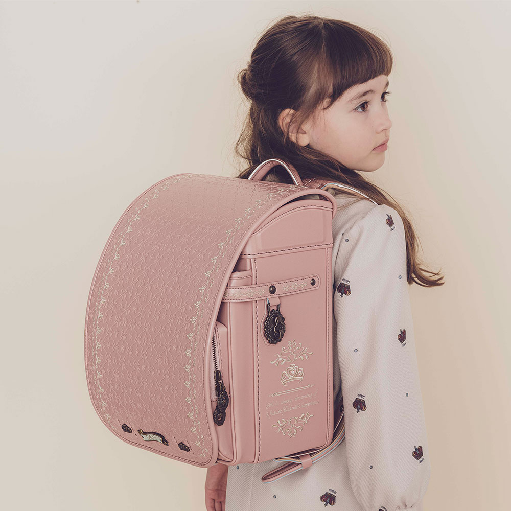 ランドセル ビブリア ヴェールピンク リリコ 古書がモチーフの物語感あふれる女の子ランドセル