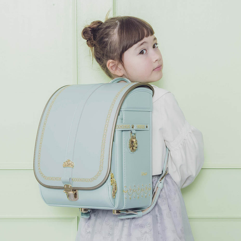 ランドセル ジュエル ミントオパール 半かぶせタイプ リリコ きらめくジュエリーをまとったような気品あるエレガントな女の子ランドセル